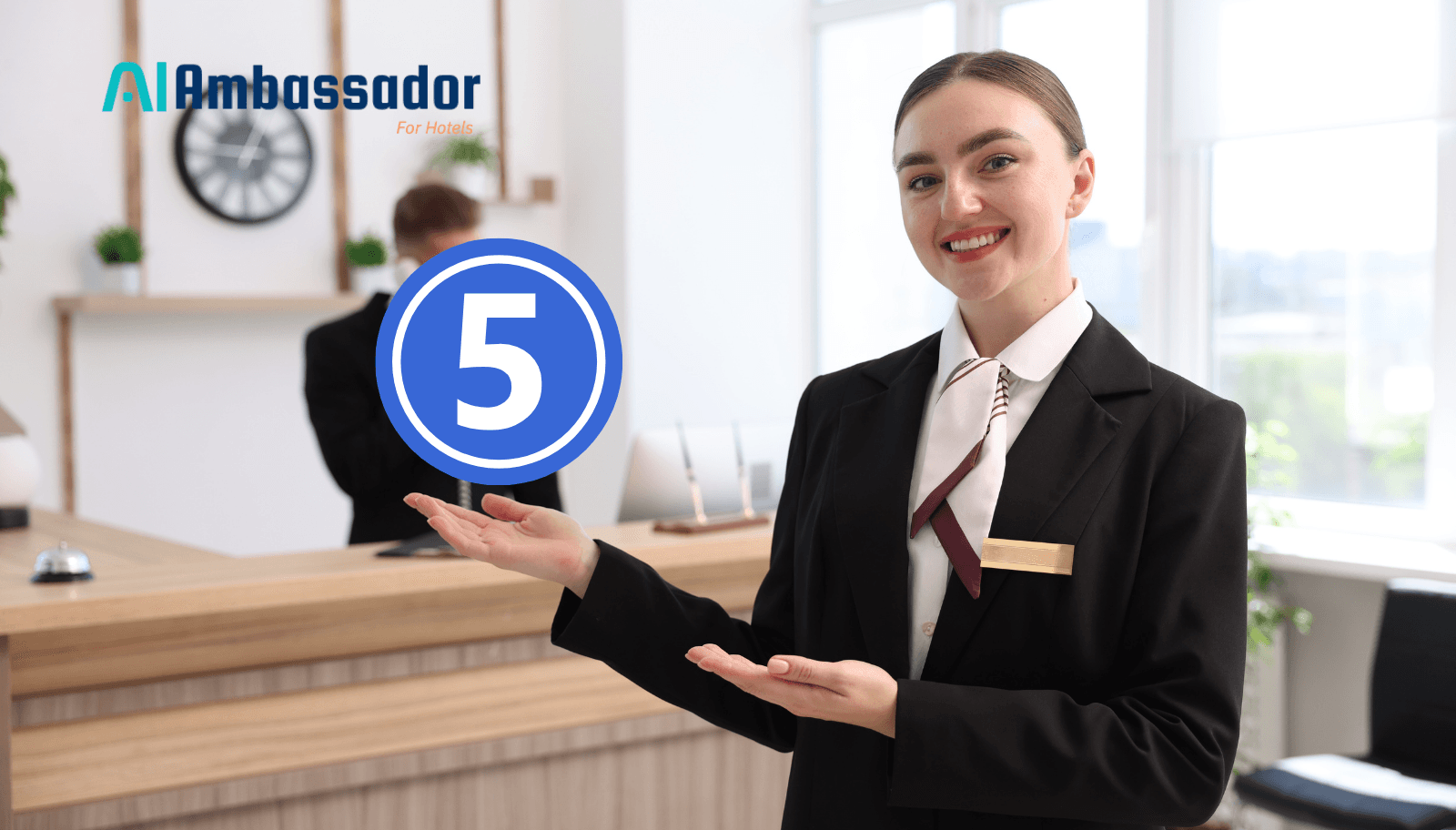 AI concierge for hotels automating front desk tasks